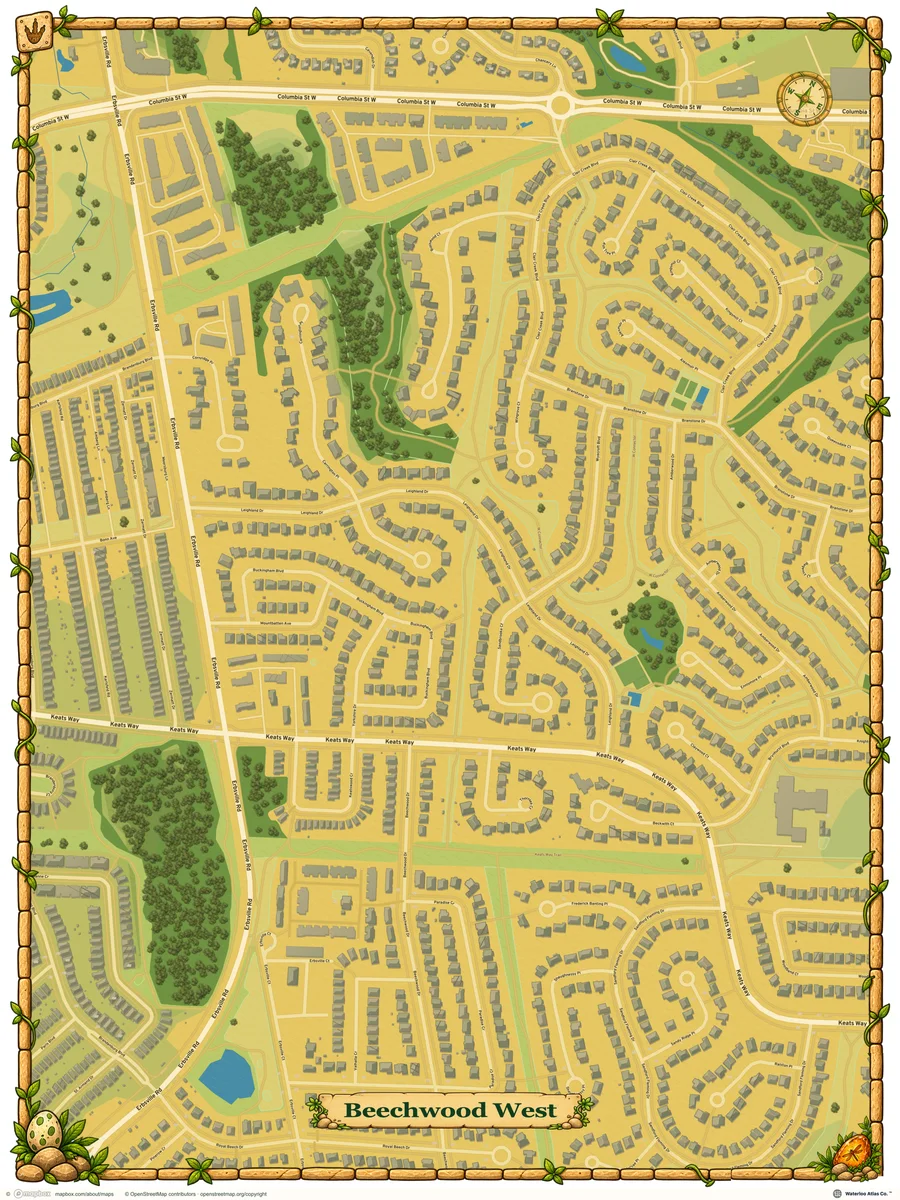 Beechwood West in the Jurassic theme