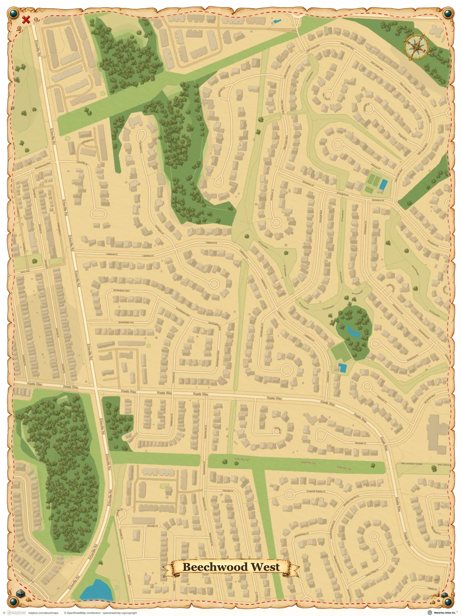 Beechwood West in the Treasure theme